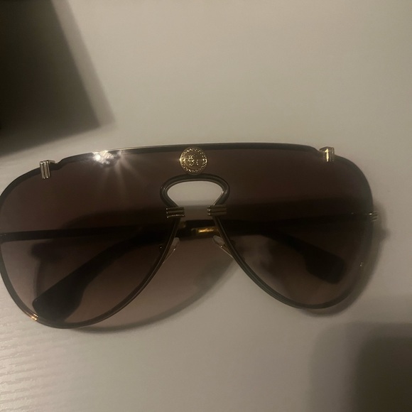 COPY - Authentic Brown/Gold Versace Sunglasses - Picture 1 of 15